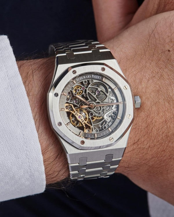 Audemars Watch Royal Oak Skeleton Automatic Steel
